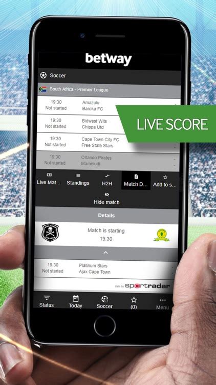 betway livescore today